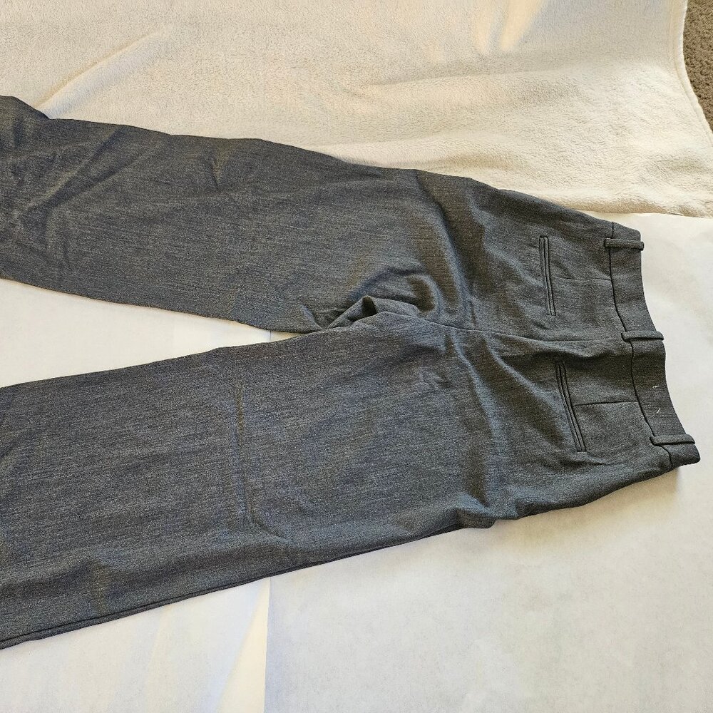 A New Day Womens Dress Pants Gray Stretch Size 4s Stretch Elastizado